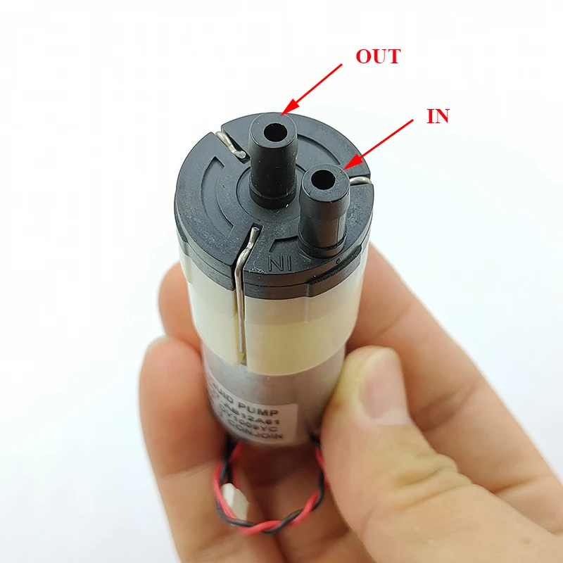 Mini Peristaltic Pump 12V - CJWP27-AB12A61 DC 12V Mini Diaphragm Liquid