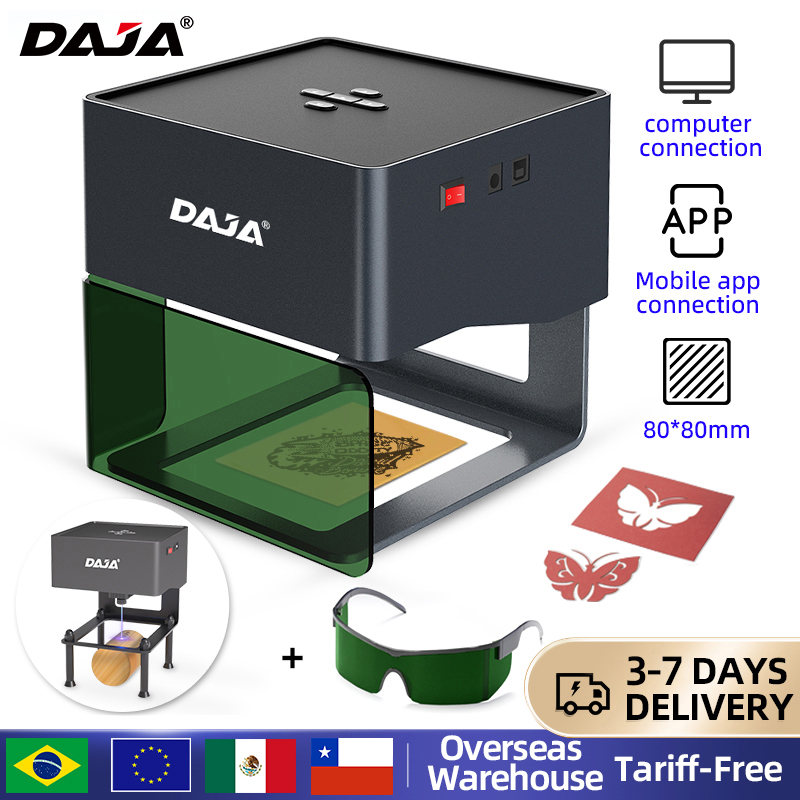 Fiber Laser Marking Machine 30W - DAJA Mini Di Động Laser Khắc