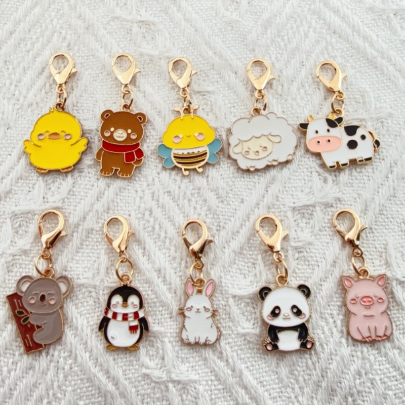 10pcs alloy drip oil cartoon a - đánh giá và giá Packaging