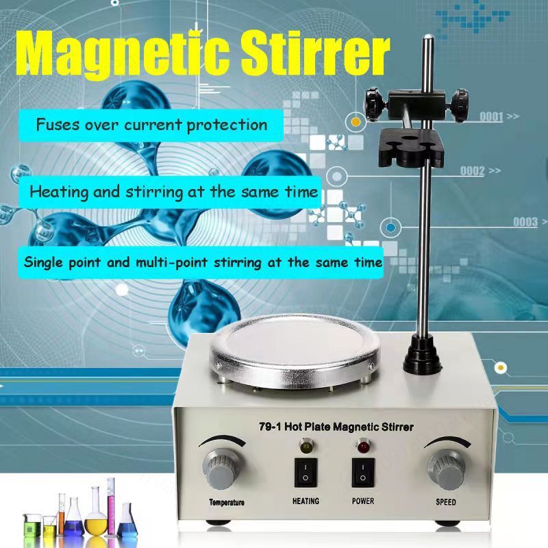 Magnetic Hot Plate Stirrer 79‑ - đánh giá và giá Lab Magnetic Stirrer Hot Plate
