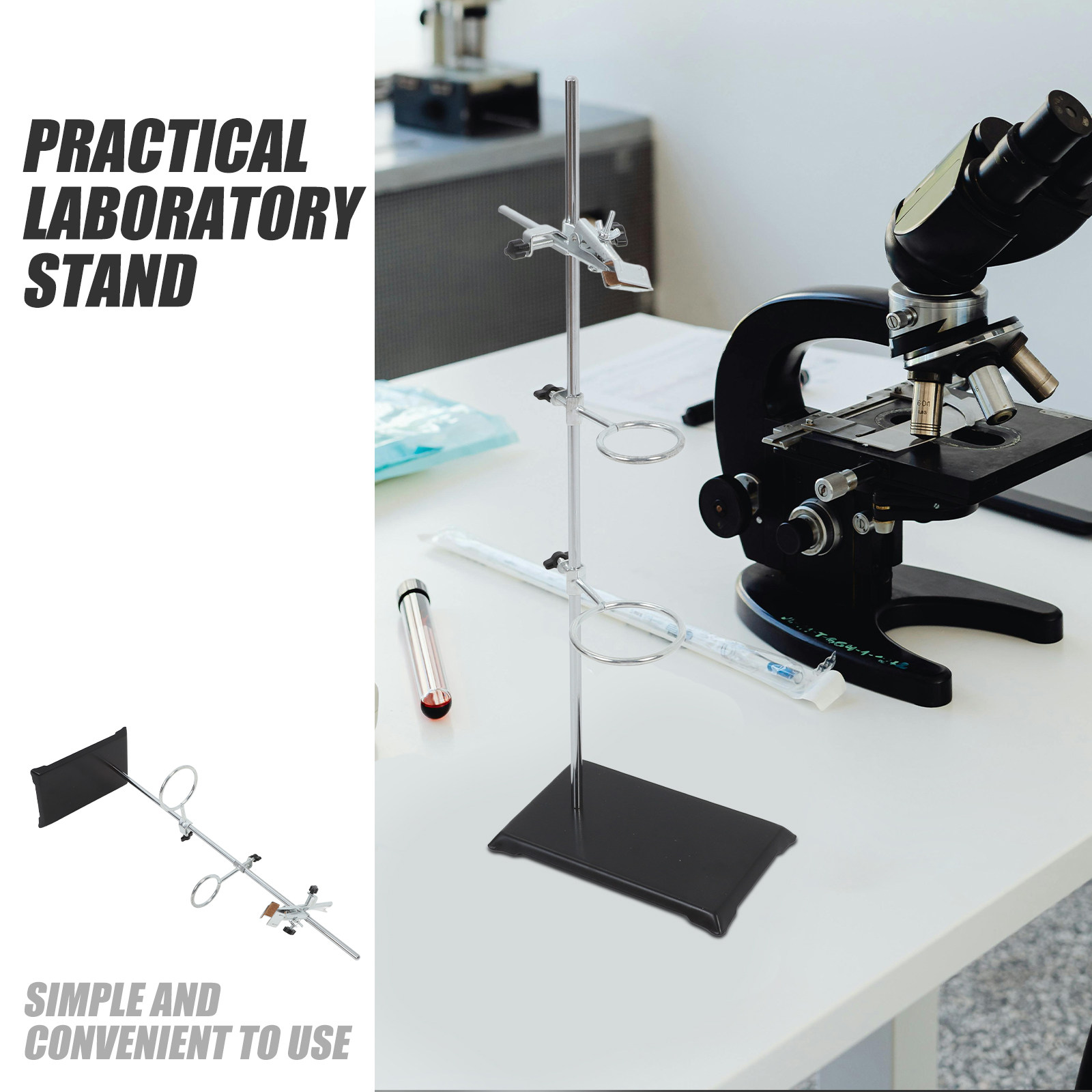 Laboratory Stand Iron Stainles - đánh giá và giá Lab Equipment