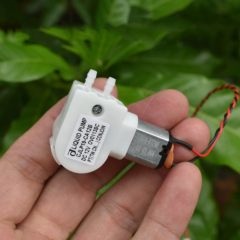CJLP19-CA12B DC 12V Small Flow - đánh giá và giá Mini Peristaltic Pump 12V