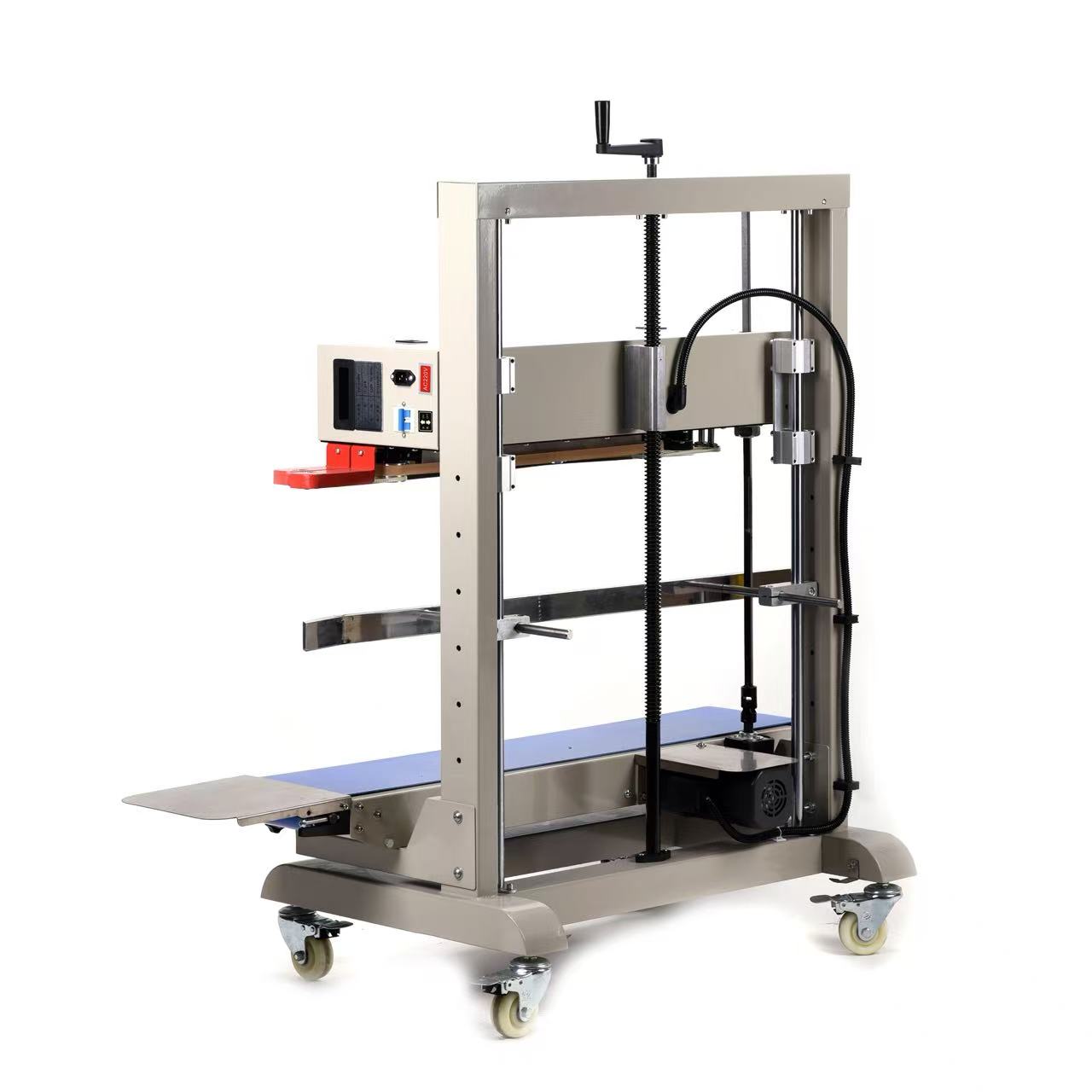 Vertical Continuous Band Seale - đánh giá và giá Plastic Bag Impulse Heat Sealer