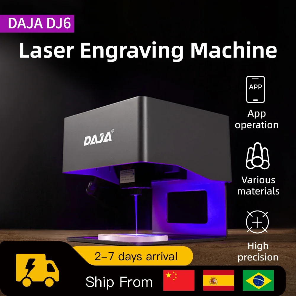 DAJA Laser Engraver CNC DIY DJ - đánh giá và giá Fiber Laser Marking Machine 30W