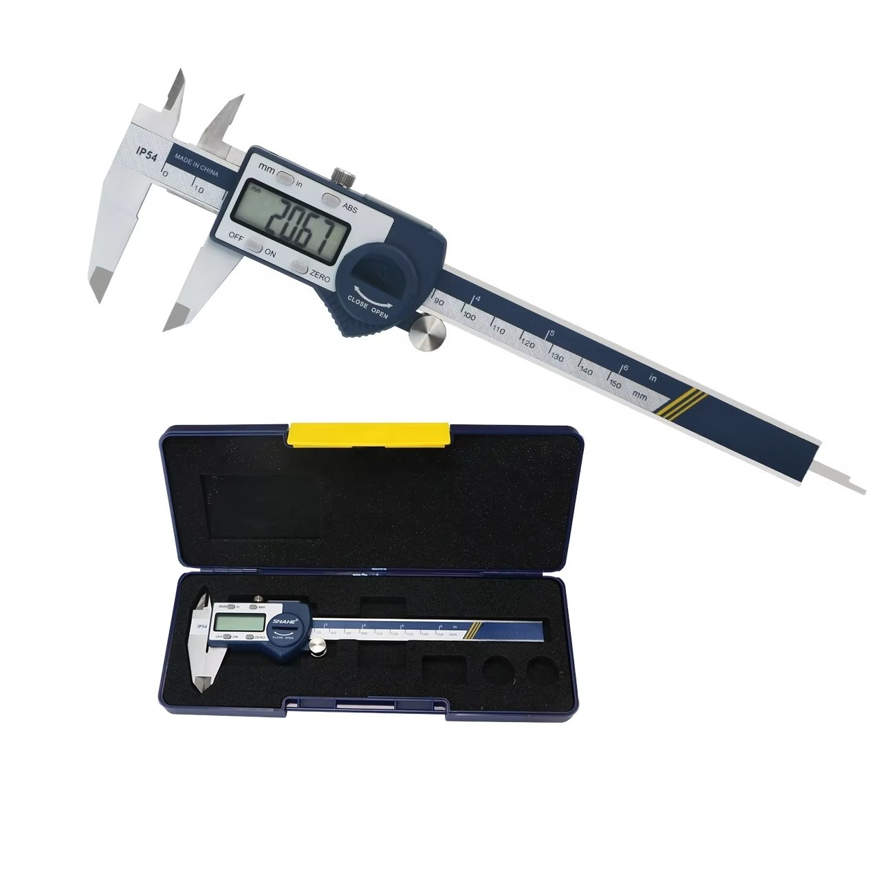 IP54 0-150mm Digital Vernier C - đánh giá và giá Digital Caliper 150Mm Stainless Steel