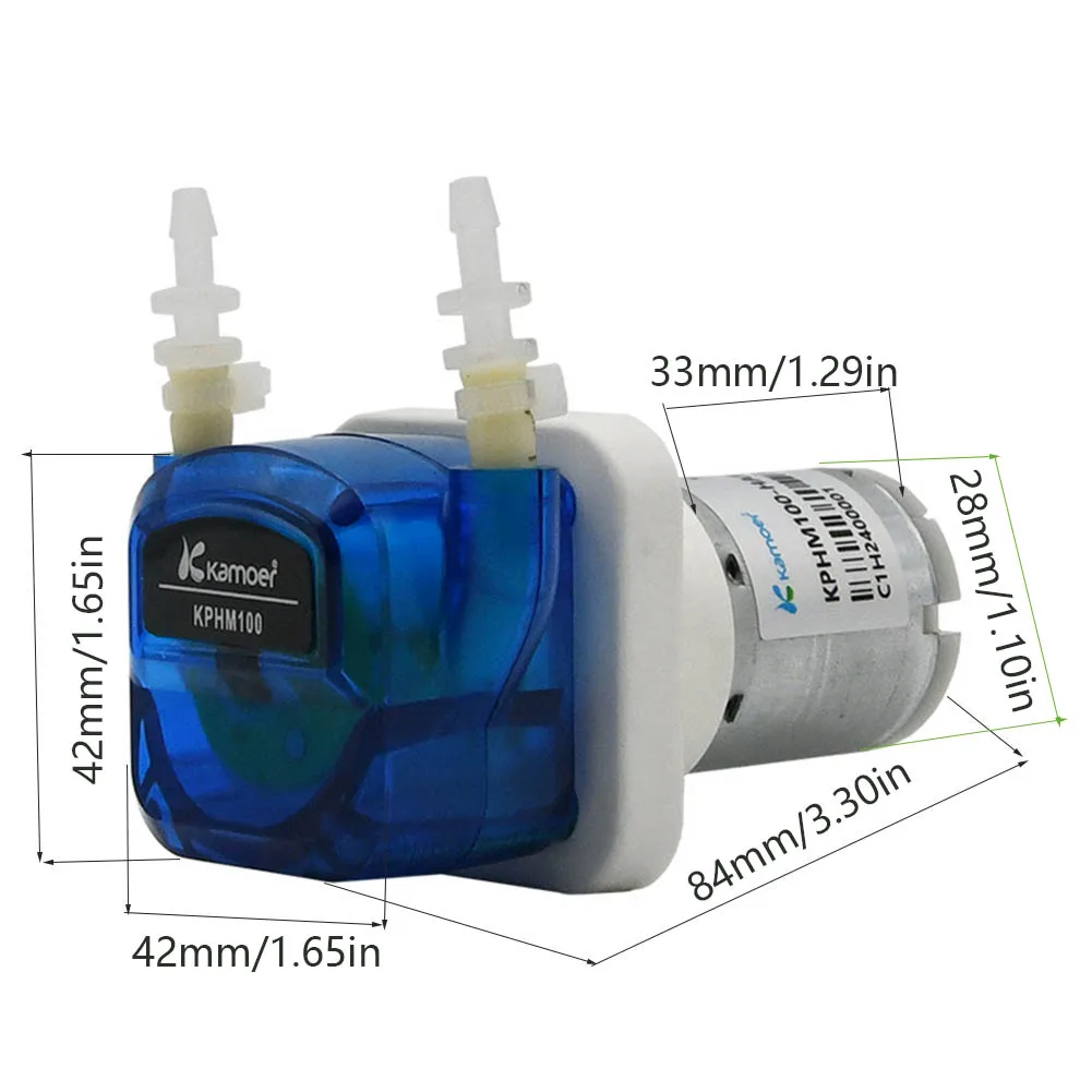Small Peristaltic Dosing Pump  - đánh giá và giá Mini Peristaltic Pump 12V