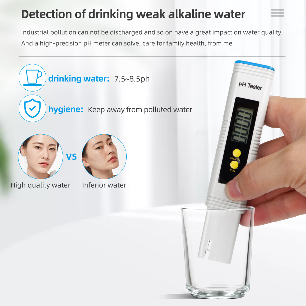 Water Quality Tester LCD Digit - đánh giá và giá Ph Meter Digital Water Tester