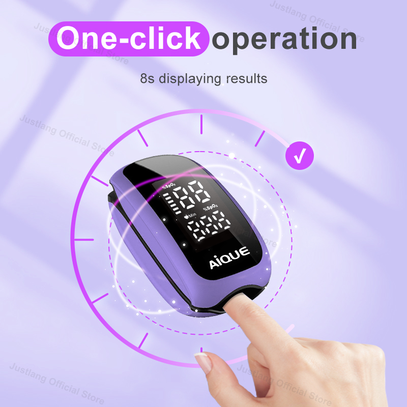 AiQUE Rechargeable Digital Fin - đánh giá và giá Pulse Oximeter Fingertip Rechargeable