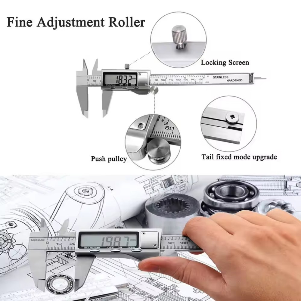 Electronic Vernier Caliper 6 I - đánh giá và giá Digital Caliper 150Mm Stainless Steel