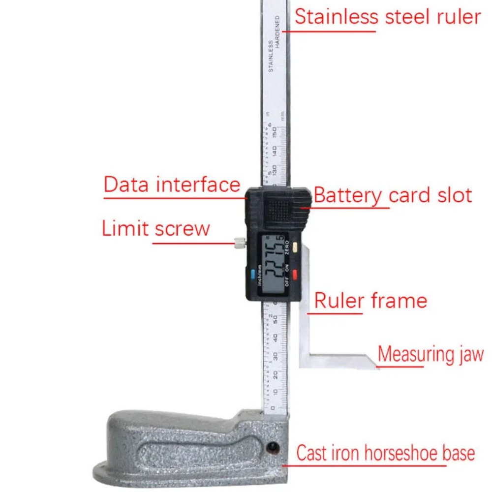 0-150mm Digital Height Gauge E - đánh giá và giá Digital Caliper 150Mm Stainless Steel